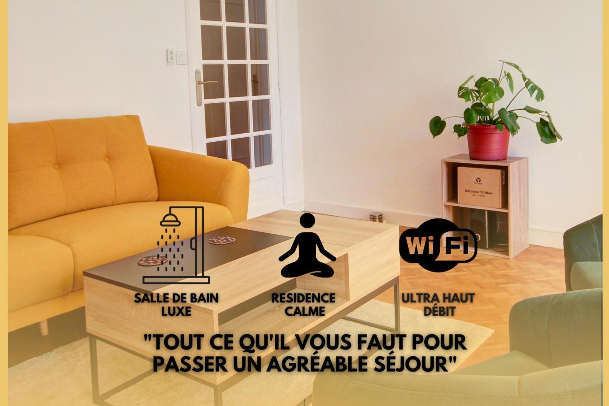 Suite T5 Rennes Gare - Parking Prive Gratuit Exterior foto